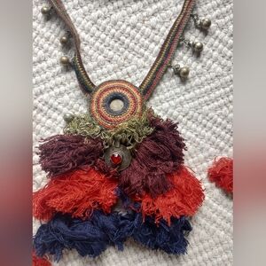 Beautiful Ornate Vintage Necklace Double Strand